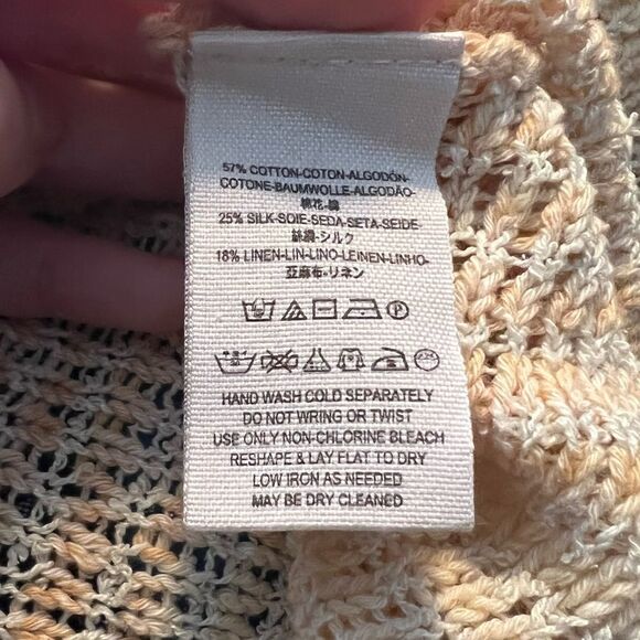 Free people silk and linen blend shirt - Picture 6 of 10